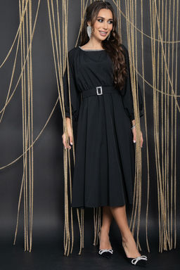 Платье Утонченный вкус (черное) П11728 - Lt collection фото 4