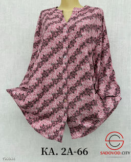 Рубашка из штапеля на пуговицах - Bruno фото 3