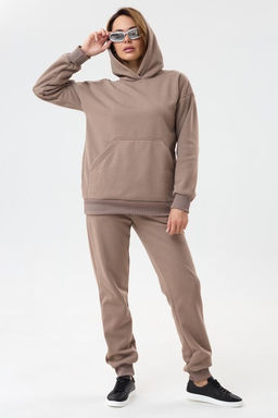 Костюм женский трикотажный мод. 3002 ТрДС. Цвет: мокко