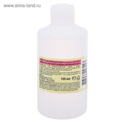 Цена за 5 шт. Водный раствор хлоргексидина биглюконата 0.05%, пластик, 100 мл.