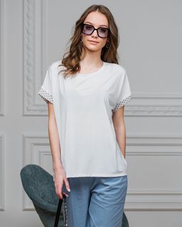 Футболка с шифоновой спинкой 15.4.12 - Sahar art lab фото 5