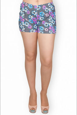 Костюм домашний с шортами, малина (246-1)