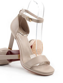 08-A78F-620E BEIGE Босоножки женские (натуральная кожа)