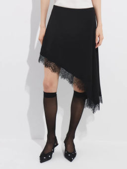 Асимметричная юбка длины мини ZR2608033503-50 / Zarina