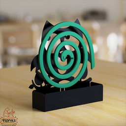 Декоративная подставка для спиралей от комаров Сова 704-206 - Фабрика интерьерной ковки фото 3