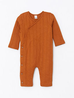 V Yaka Uzun Kollu K?z Bebek Tulum