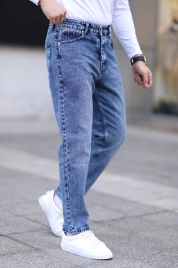 TRENDYOL MAN Ac?k Mavi Boyfriend Kot Pantolon Jeans TMNAW25JE00020 - Trendyolmilla фото 4