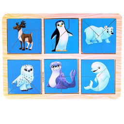 Квадраты Никитина Изучаем животных Севера - Лесная мастерская фото 12