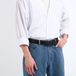 Ремень мужской, ширина 3,5 см, автомат, цвет чёрный - Simaland фото 3