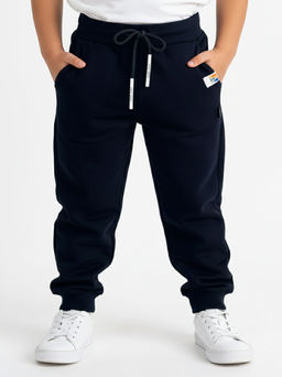 Брюки для мальчика штаны спортивные 22-0509 черный|красный - Mini maxi фото 9