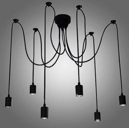 Люстра Лофт FS-000512-6BK