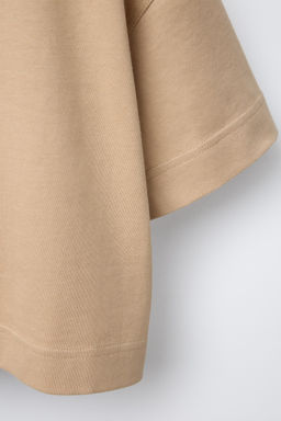 PLAIN HEAVY WEIGHT T-SHIRT - Zara фото 4
