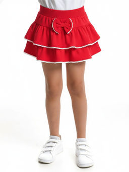 Юбка для девочки UD 2582 красный