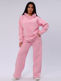 Костюм "Винтаж" розовый, футер начес