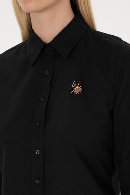 Kad_n Siyah Uzun Kollu Basic G_mlek - U.s. polo assn фото 7