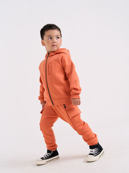 Джоггеры карго Паприка утепленные - Bungly фото 4