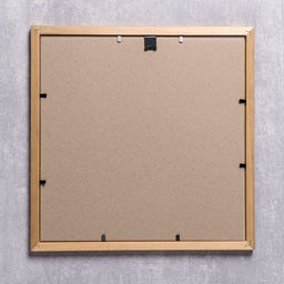 Фоторамка для фото 25×25 см Samoa, сосна под золото, (пластиковый экран)