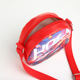 Сумка детская на молнии, красная