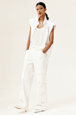 Top de tirantes en crepe