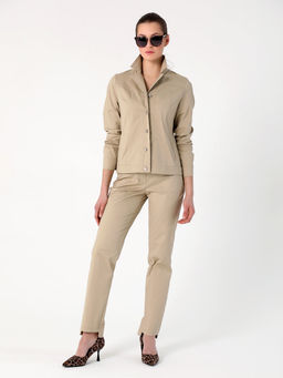 25221 Жакет т.оливковый