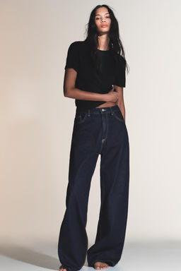 TRF EXTRA WIDE-LEG HIGH-WAIST JEANS - Zara фото 10