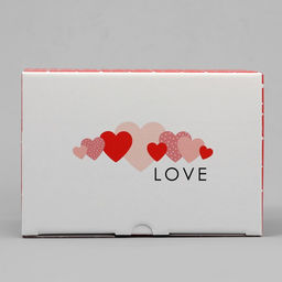 Цена за 2 шт. Коробка подарочная складная, упаковка, «Love», 22 х 15 х 10 см