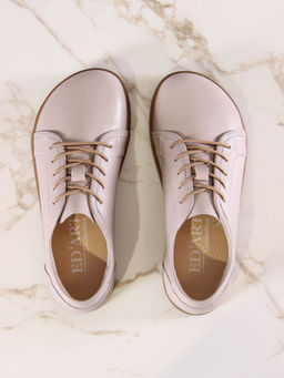 Кеды босоногие кожаные 182.астиbr.Черный стар/Кожа - Edart фото 18