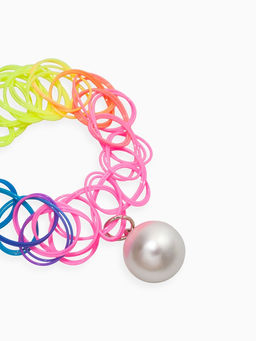 Цена за 2 шт. Набор детских браслетов «Выбражулька. Котик и Единорог», 3 шт. силиконовый, разноцветный