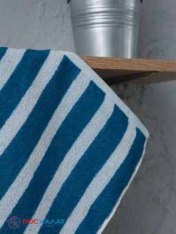 Полотенце махровое пестротканое жаккардовое полоса  7194(1) 45х90