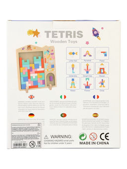 Развивающая головоломка «Тетрис», деревянный