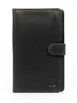 LACCOMA портмоне X165-60ND-черный натуральная кожа