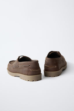 STORIESZ - N?UTICO PIEL / Marr?n - Zara фото 5