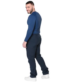 Брюки C-0304 Темно-синий