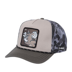 Бейсболка CAPSLAB арт. CL/TAJ6/1/PCT/TOM3 Tom and Jerry Tom (светло-серый / серый)