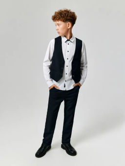 ACOOLA / Сорочка верхняя детская для мальчиков Nikolay белый  фото 6