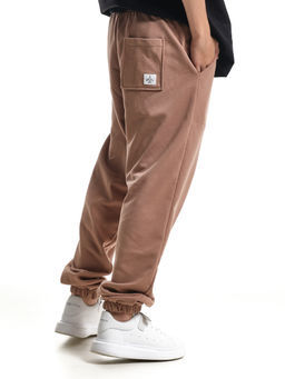 Брюки спортивные удобство и стиль для активных 22-7991 коричневый - Mini maxi фото 10