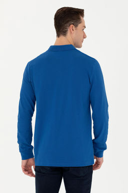 Erkek Saks Basic Sweatshirt