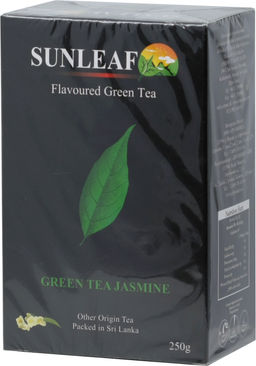 SUNLEAF. Green Tea Jasmine 250 гр. карт.пачка