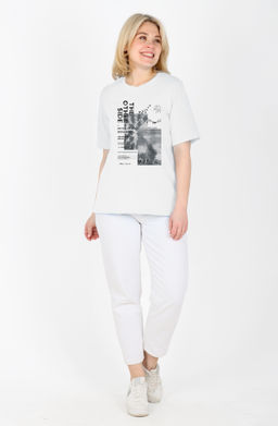 Футболка Лаура Ф-96 (44-60) кулирка - Лотос фото 8