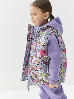 Жилет стеганый на молнии Sporty Girl - Bungly фото 3