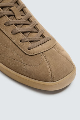 LEATHER TRAINERS - Zara фото 6