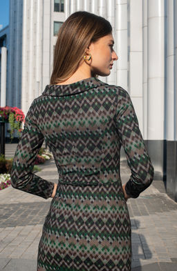 Платье футляр клетка - Donna saggia фото 5