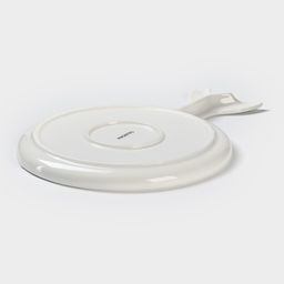 Блюдо фарфоровое сервировочное Magistro «Рыбка Бланш», 28×20 см, белое