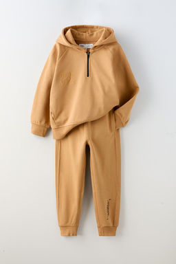 PLUSH HOODIE AND TROUSERS CO ORD