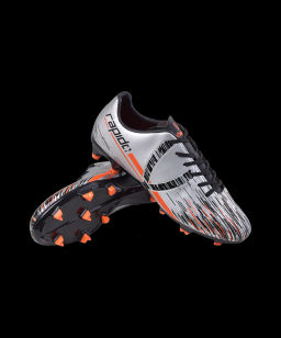 БЕЗ УПАКОВКИ Бутсы футбольные JOGEL Rapido FG Silver/black