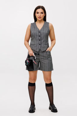 Шорты ANELLI 1403.2 грей лайн  фото 7