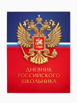 Дневник школьный 1-11 класс универсальный «Герб», твердая обложка 7БЦ, глянцевая ламинация, 40 листов
