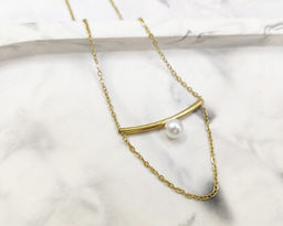 Кулон из стали на цепочке