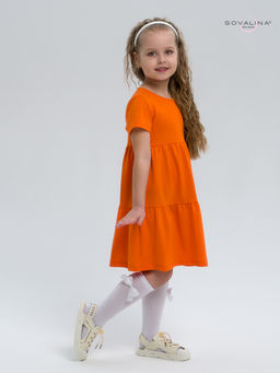 Платье Тия оранжевая - Sovalina фото 11