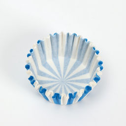 Формы для выпечки и упаковки конфет бумажная UPAK LAND «Калейдоскоп», набор 300 шт., 3.5×2 см, одноразовые, синие